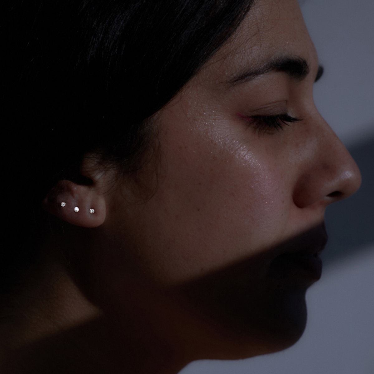 Grain styled on ear