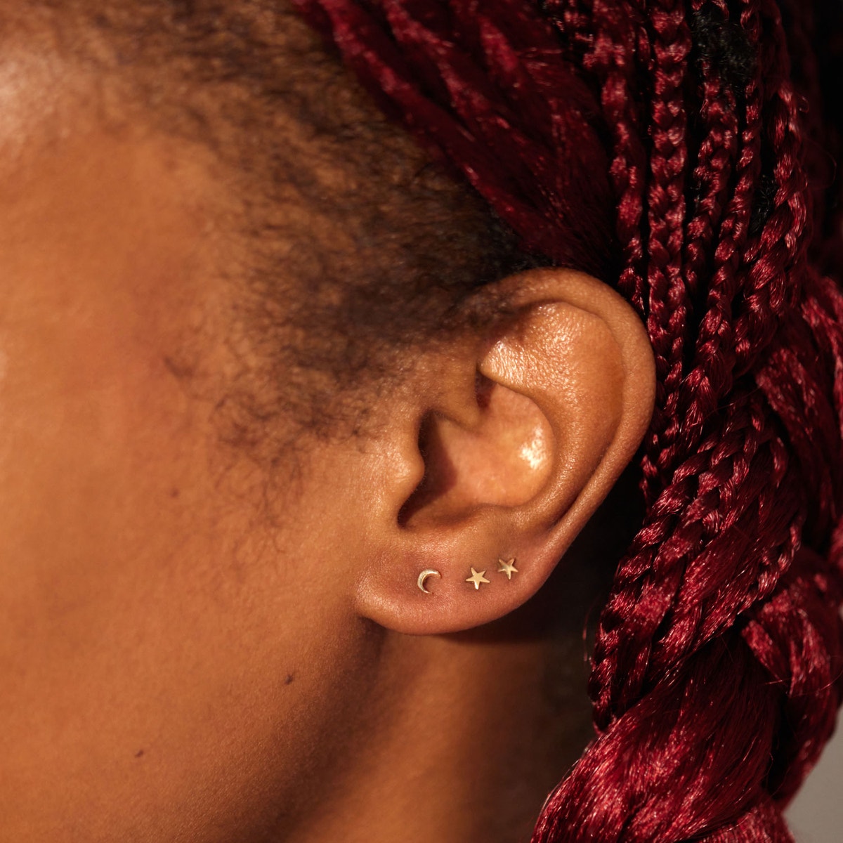 Sprout styled on ear
